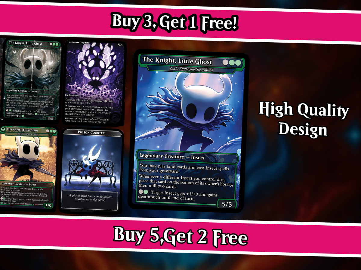 Hollow Knight Inspired Commander Deck | 100-Card MTG Proxy EDH Set | PrimeDecks