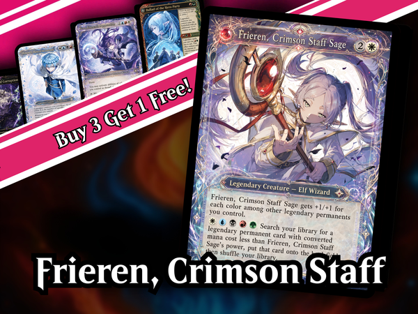 Frieren, Crimson Staff Age Commander Deck | 100+ Cards | PrimeDecks