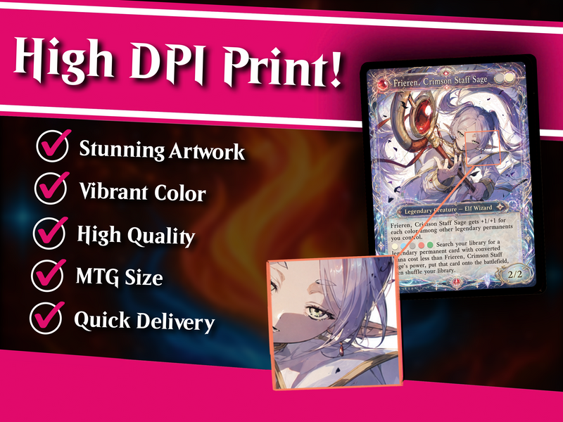 Frieren, Crimson Staff Age Commander Deck | 100+ Cards | PrimeDecks