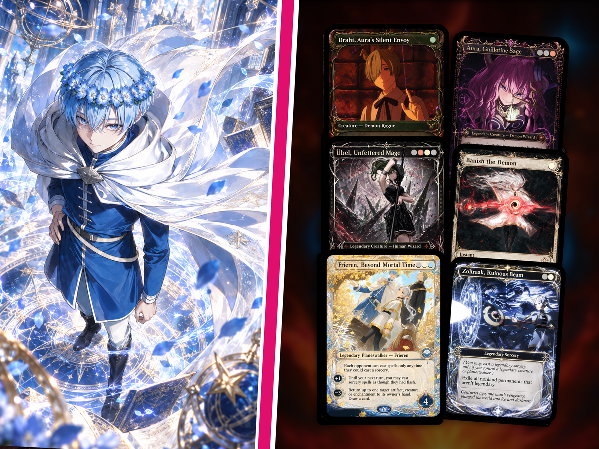 Frieren, Crimson Staff Age Commander Deck | 100+ Cards | PrimeDecks