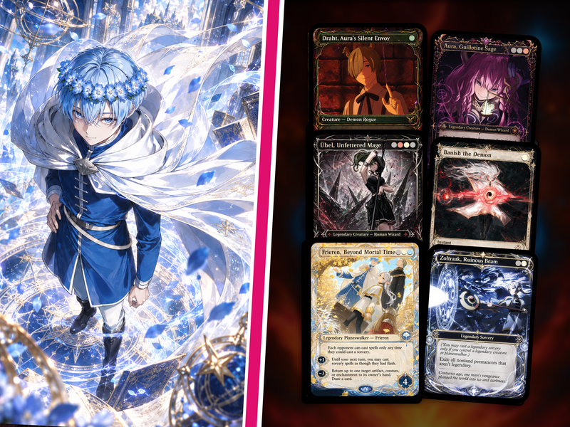 Frieren, Crimson Staff Age Commander Deck | 100+ Cards | PrimeDecks