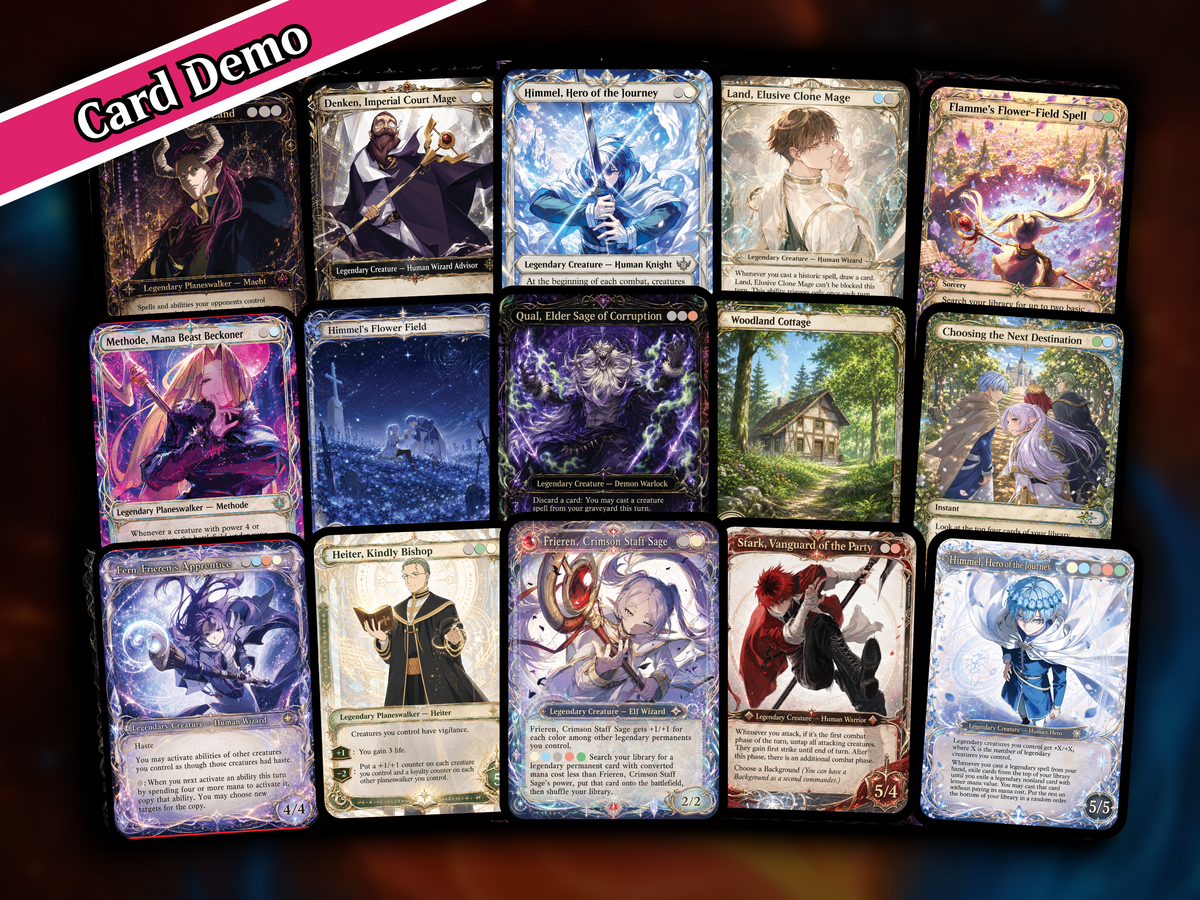 Frieren, Crimson Staff Age Commander Deck | 100+ Cards | PrimeDecks