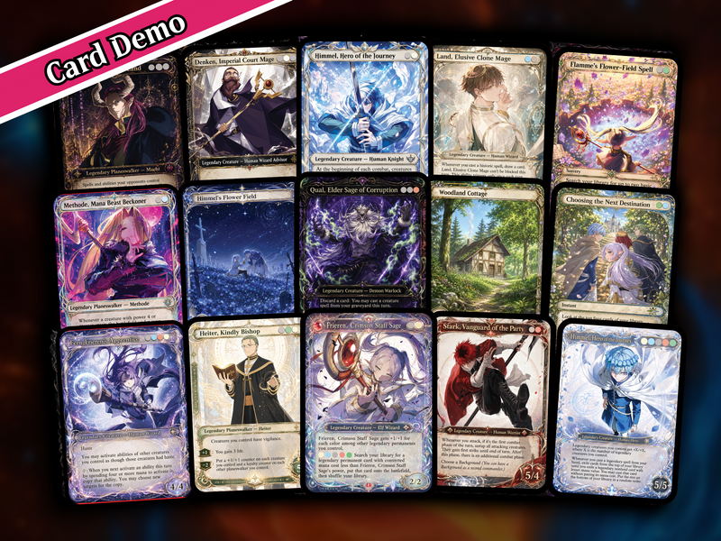 Frieren, Crimson Staff Age Commander Deck | 100+ Cards | PrimeDecks