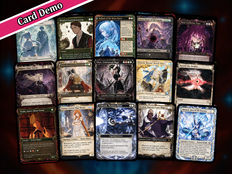 Frieren, Crimson Staff Age Commander Deck | 100+ Cards | PrimeDecks