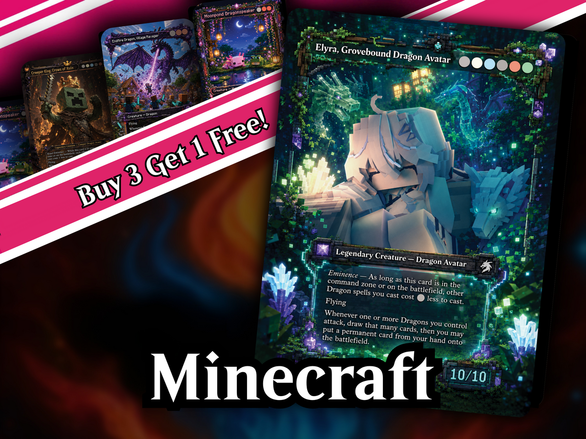 Minecraft: Endforge Dragoncaller | 100+ Cards | PrimeDecks