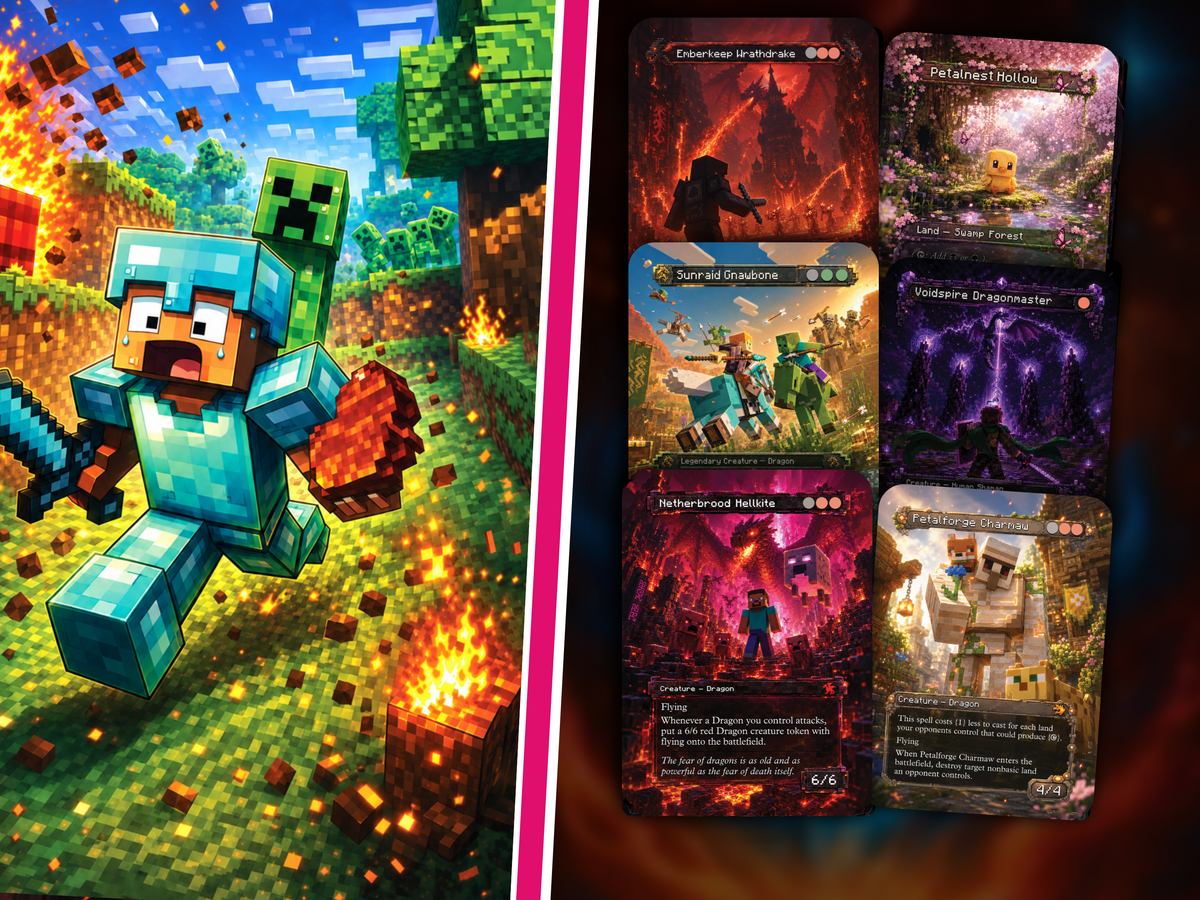 Minecraft: Endforge Dragoncaller | 100+ Cards | PrimeDecks