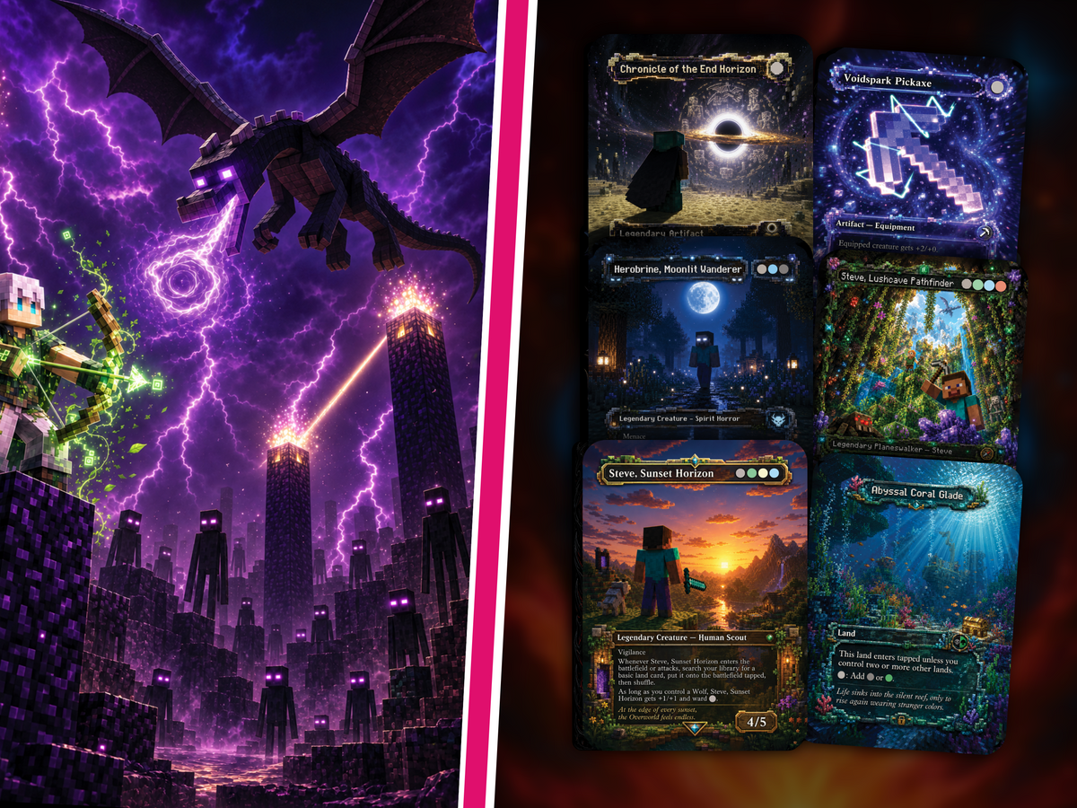 Minecraft: Endforge Dragoncaller | 100+ Cards | PrimeDecks