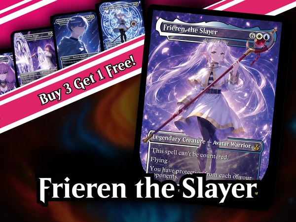 Frieren the Slayer Anime Commander Deck | 100-Card MTG Proxy EDH Set | PrimeDecks