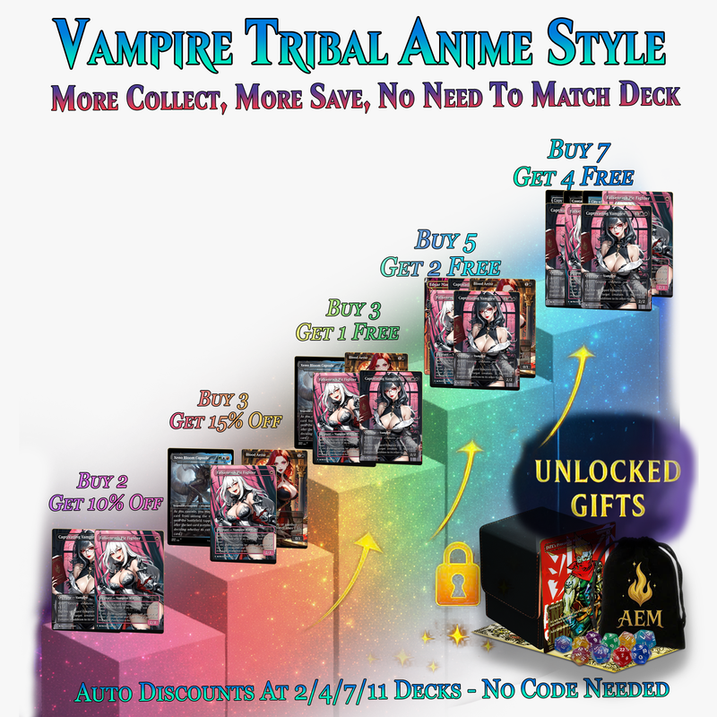 Vampire Tribal Proxy Commander Deck - 119 Cards | ProxyTCG