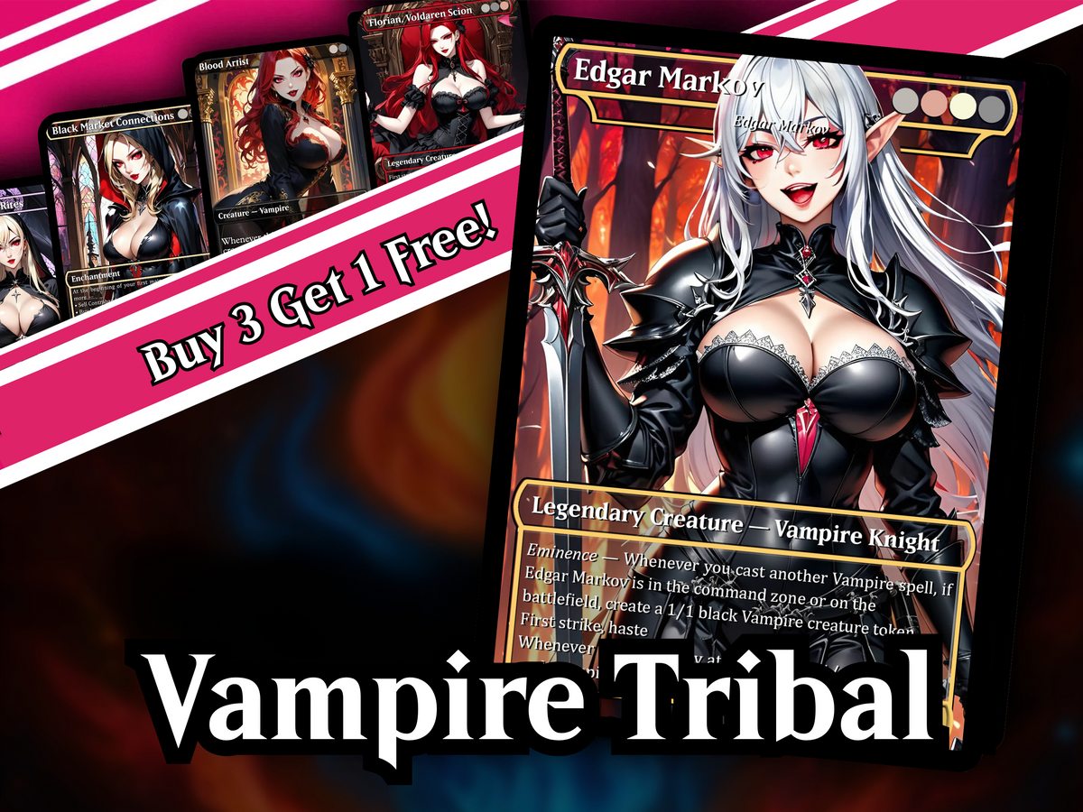 Vampire Tribal Commander Deck - 119+ Cards | PrimeDecks