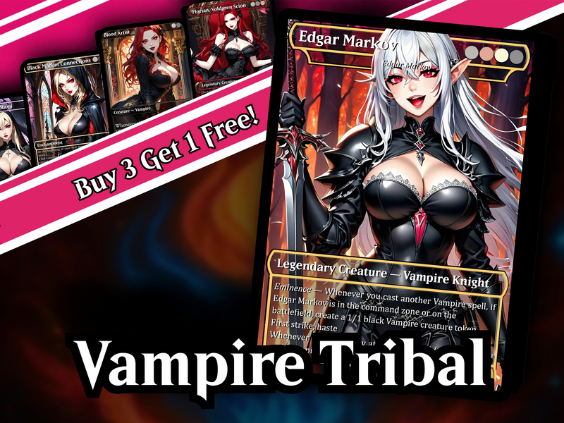 Vampire Tribal Commander Deck - 119+ Cards | PrimeDecks