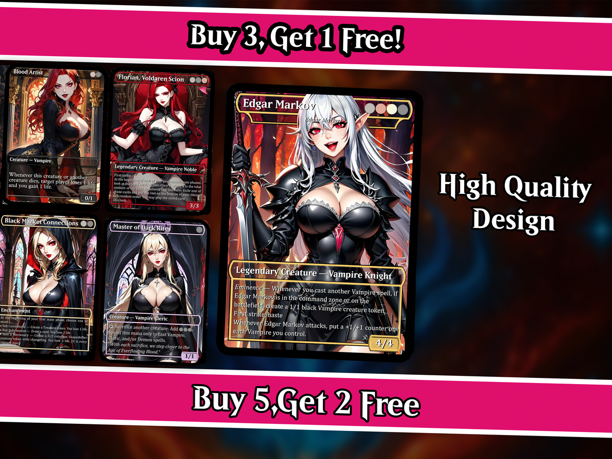 Vampire Tribal Commander Deck - 119+ Cards | PrimeDecks