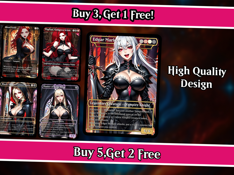 Vampire Tribal Commander Deck - 119+ Cards | PrimeDecks