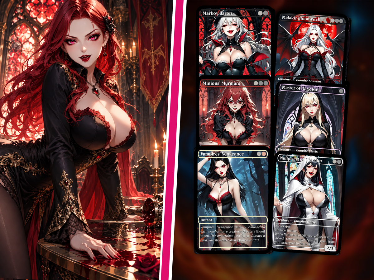 Vampire Tribal Commander Deck - 119+ Cards | PrimeDecks