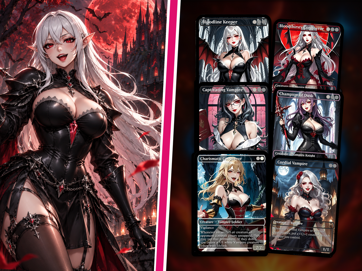 Vampire Tribal Commander Deck - 119+ Cards | PrimeDecks