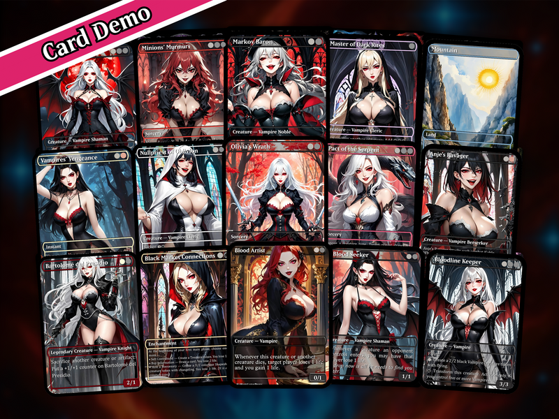 Vampire Tribal Commander Deck - 119+ Cards | PrimeDecks