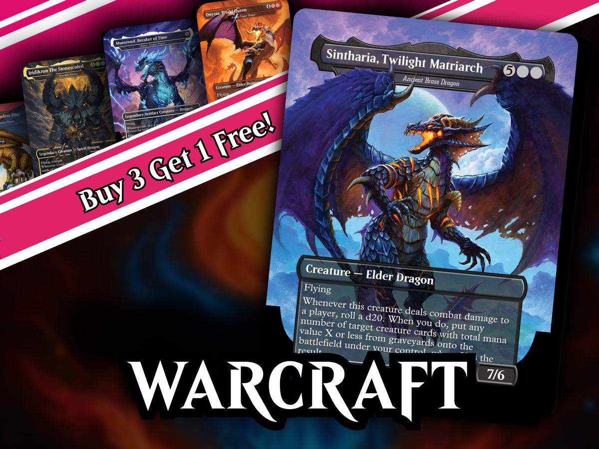 WORLD OF WARCRAFT DRAGONS – 100-CARD FAN-MADE PROXY COMMANDER DECK | PrimeDecks [prime-mock-20260924 LK-230]