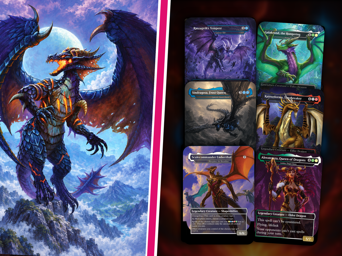 WORLD OF WARCRAFT DRAGONS – 100-CARD FAN-MADE PROXY COMMANDER DECK | PrimeDecks [prime-mock-20260924 LK-230]