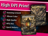 The Ur-Dragon | 5-Color Dragon Tribal Commander Proxy Deck | 100 Cards | PrimeDecks