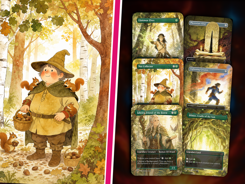 The Unbeatable Squirrel Girl Commander Deck | 100-Card Fan-Made MTG Proxy EDH Set | Squirrel Tribal Token Deck | PrimeDecks