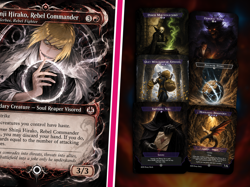 K’rrik, Son of Yawgmoth Commander Proxy Deck | 100+ Premium MTG Proxy Cards | PrimeDecks