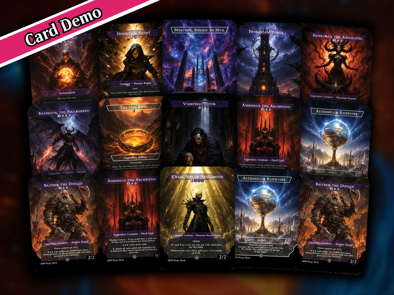 K’rrik, Son of Yawgmoth Commander Proxy Deck | 100+ Premium MTG Proxy Cards | PrimeDecks