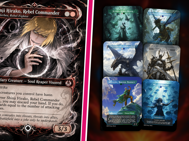 Tymna & Thrasios Partner Commander Deck | 100+ Card Fan-Made MTG Proxy EDH Set | 4-Color Value Combo Deck | PrimeDecks