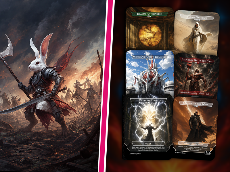 Hazezon Desert Commander Deck – Sand Warrior Token & Desert Lands Strategy | Custom 100+ Card | PrimeDecks