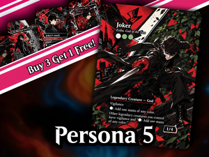 | New | Joker Persona 5 Commander Proxy Deck – 100+ Custom Art Cards | PrimeDecks