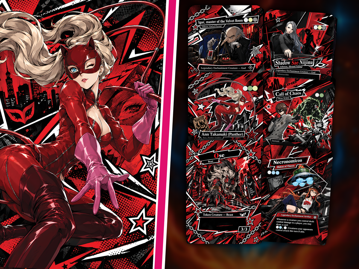 | New | Joker Persona 5 Commander Proxy Deck – 100+ Custom Art Cards | PrimeDecks [prime-mock-20260924 LK-239]
