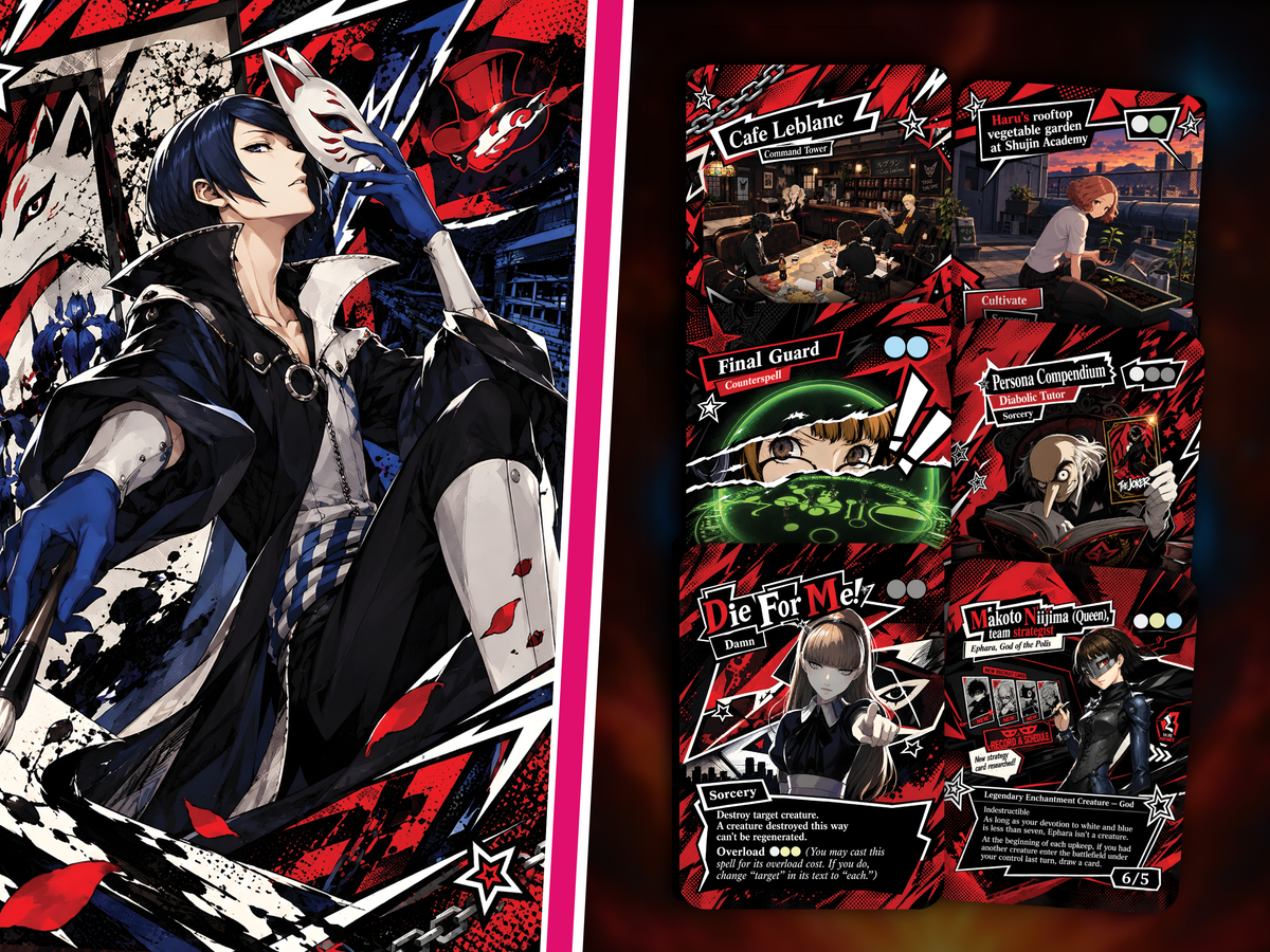 | New | Joker Persona 5 Commander Proxy Deck – 100+ Custom Art Cards | PrimeDecks [prime-mock-20260924 LK-239]