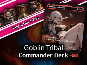 | New |Goblin Tribal Commander Deck - 112+ Cards | PrimeDecks