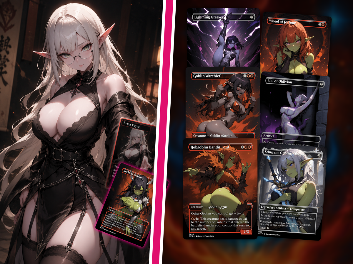 | New |Goblin Tribal Commander Deck - 112+ Cards | PrimeDecks