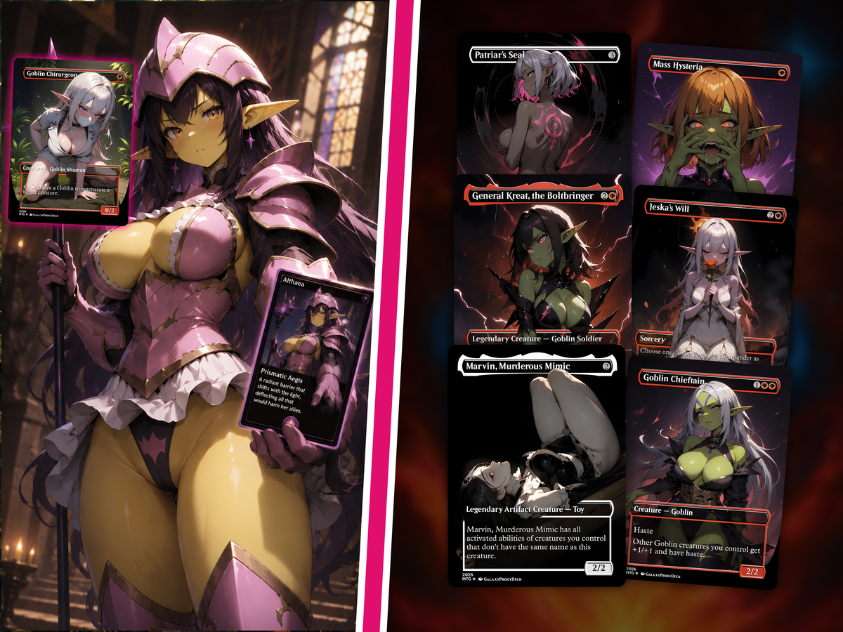 | New |Goblin Tribal Commander Deck - 112+ Cards | PrimeDecks
