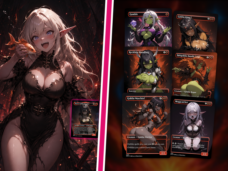 | New |Goblin Tribal Commander Deck - 112+ Cards | PrimeDecks