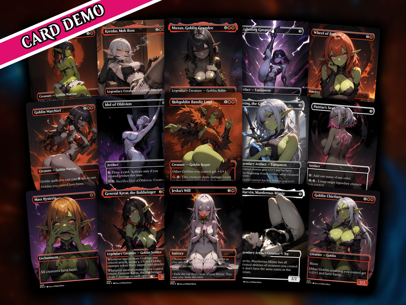 | New |Goblin Tribal Commander Deck - 112+ Cards | PrimeDecks