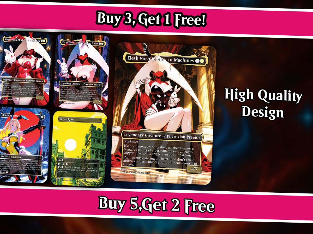 | New | Elesh Norn Proxy Commander Deck – 100+ Cards Custom Art EDH Set | PrimeDecks - Image 2