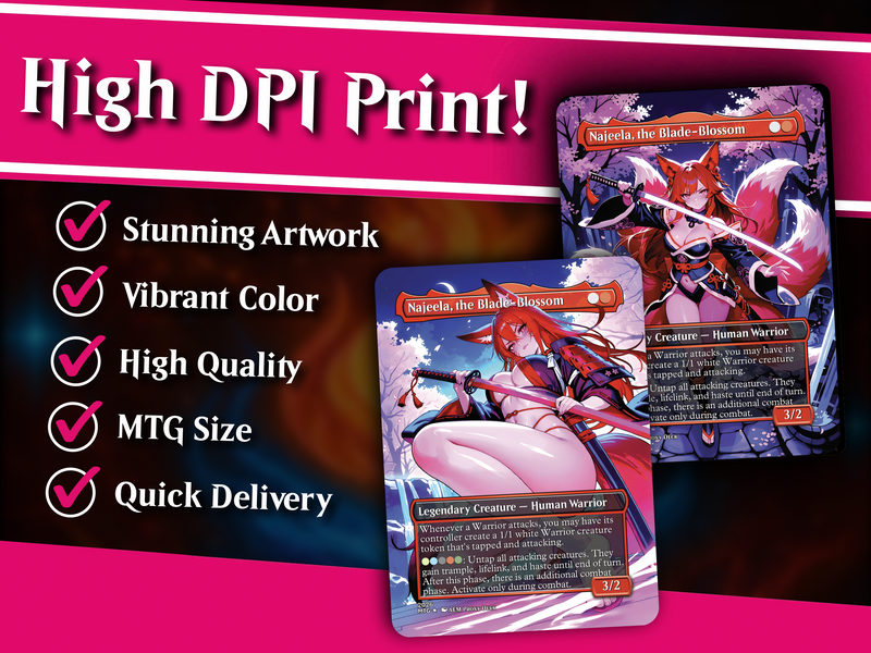 | New | Kitsune Warriors Commander Deck – 100+ Cards Custom Art EDH Set | PrimeDecks - Image 4