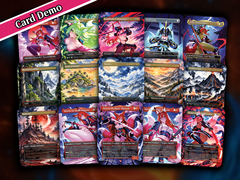 | New | Kitsune Warriors Commander Deck – 100+ Cards Custom Art EDH Set | PrimeDecks - Image 7