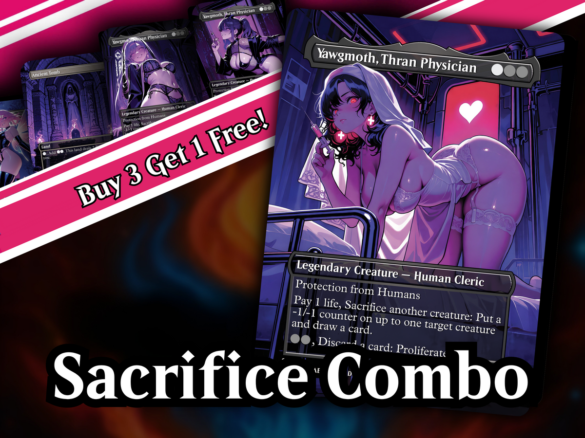 | New | Yawgmoth Proxy Commander Deck – 100+ Cards Custom Art EDH Set | PrimeDecks - Image 1