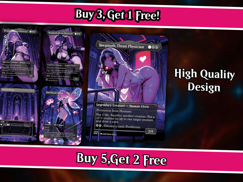| New | Yawgmoth Proxy Commander Deck – 100+ Cards Custom Art EDH Set | PrimeDecks - Image 2
