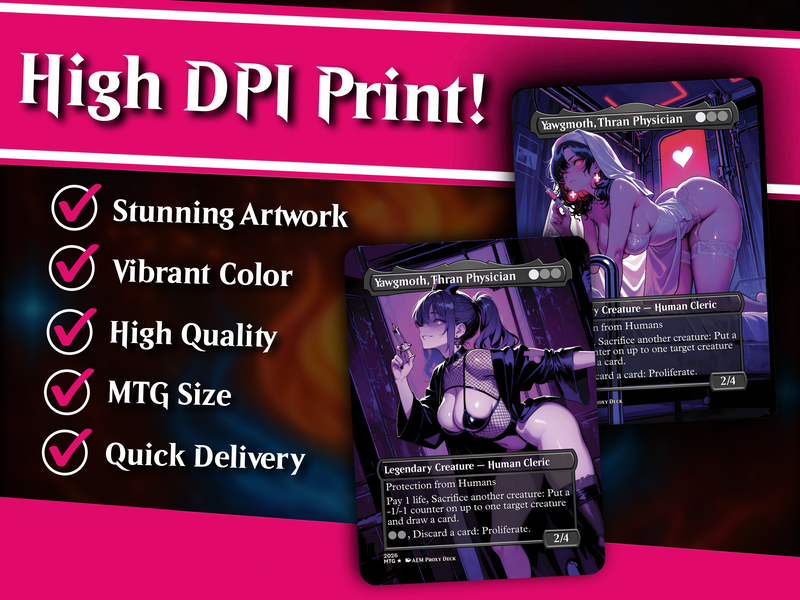 | New | Yawgmoth Proxy Commander Deck – 100+ Cards Custom Art EDH Set | PrimeDecks - Image 4