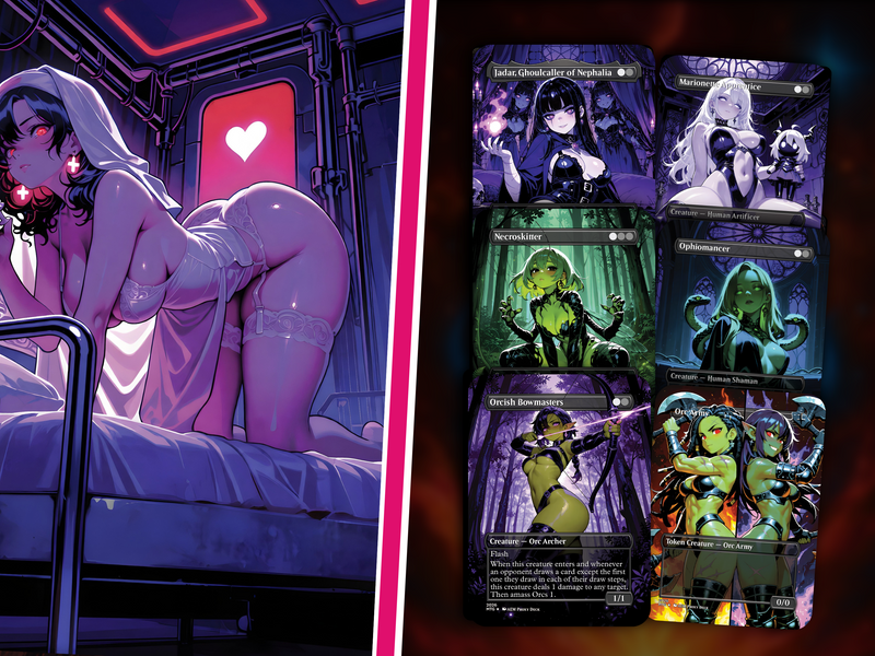 | New | Yawgmoth Proxy Commander Deck – 100+ Cards Custom Art EDH Set | PrimeDecks - Image 6