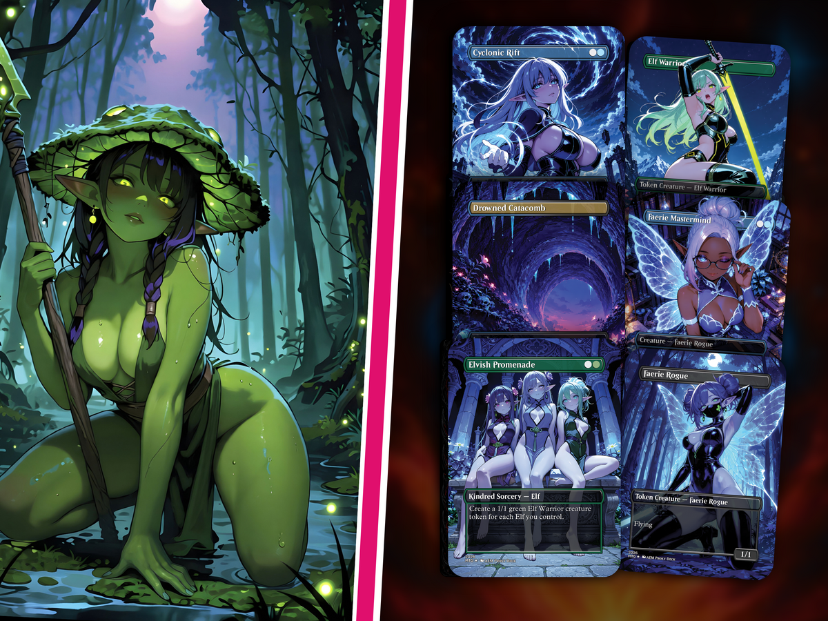 | New | Maralen Fae Commander Deck – 100+ Cards Custom Art EDH Set | PrimeDecks - Image 5