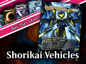 | New | Shorikai Vehicles Commander Deck – 100+ Cards Custom Art EDH Set | PrimeDecks