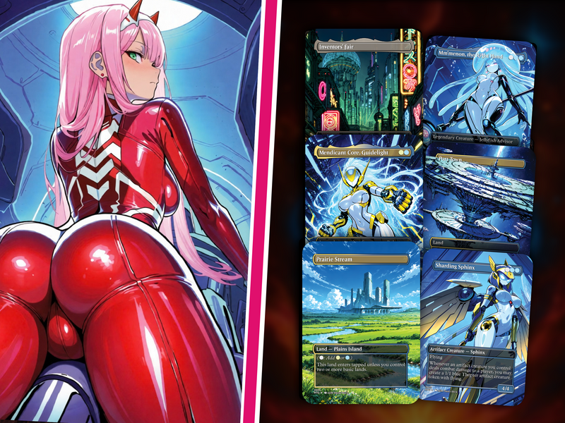 | New | Shorikai Vehicles Commander Deck – 100+ Cards Custom Art EDH Set | PrimeDecks - Image 6