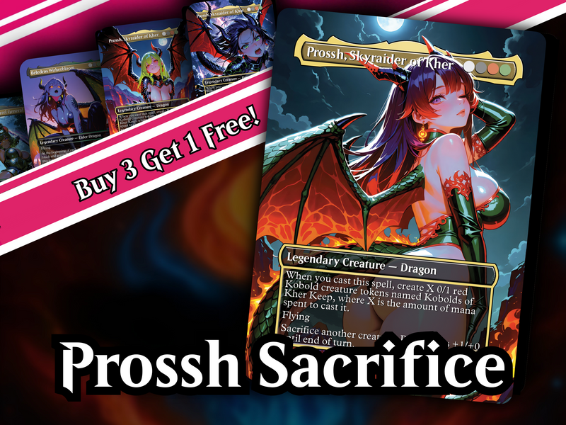 | New | Prossh Sacrifice Commander Deck – 100+ Cards Custom Art EDH Set | PrimeDecks - Image 1