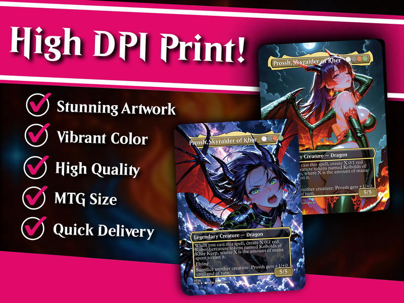 | New | Prossh Sacrifice Commander Deck – 100+ Cards Custom Art EDH Set | PrimeDecks - Image 4