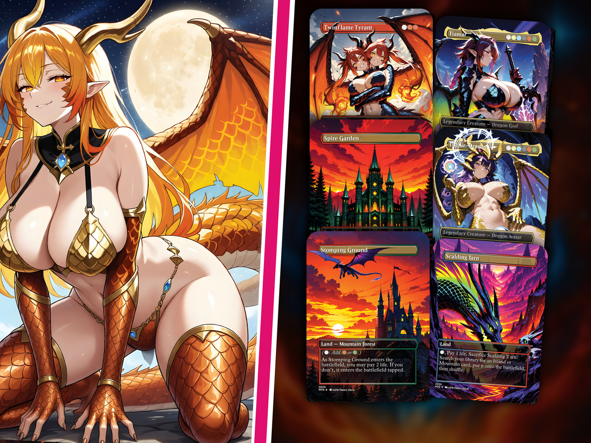| New | Ur Dragon Proxy Commander Deck V2 2026 | PrimeDecks - Image 3