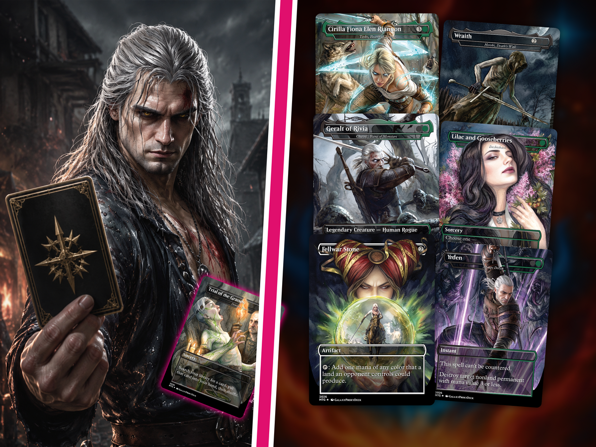 Witcher Themed Commander Deck - 117+ Cards | PrimeDecks